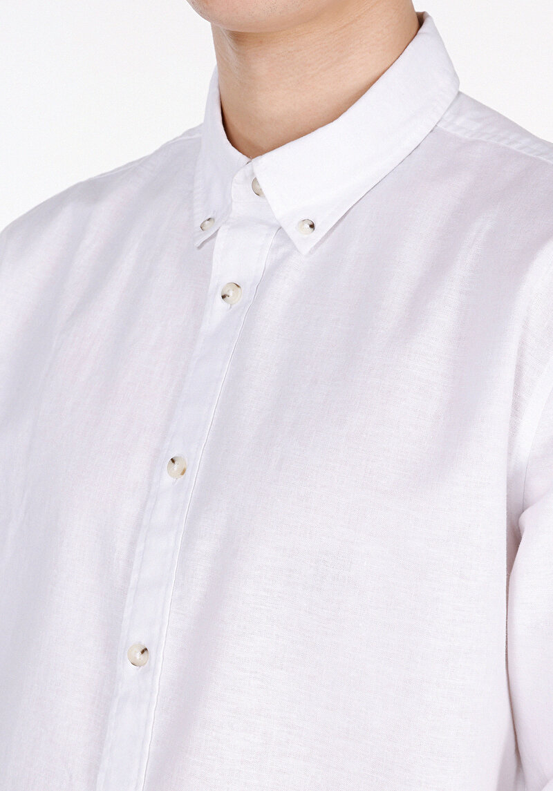 Зображення Сорочка З Довгим Рукавом Чоловіча Біла Cl1074489