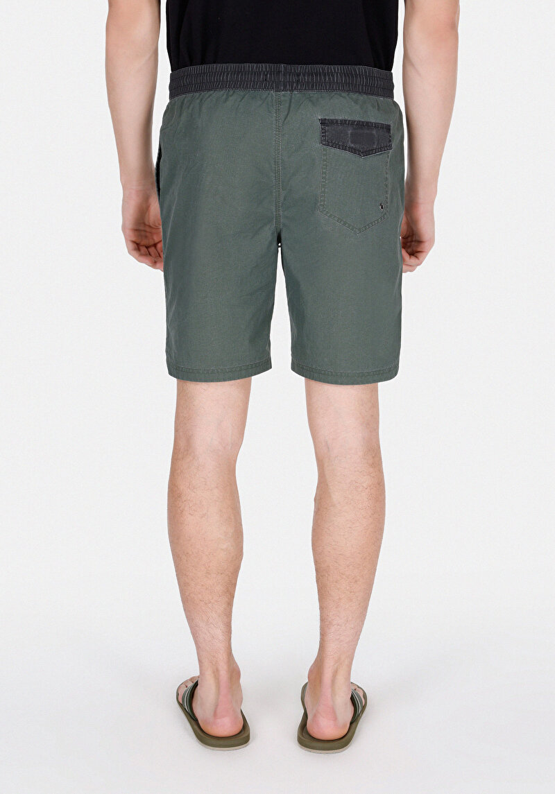 Зображення Шорти Пляжні Чоловічі Зелені Cl1074691