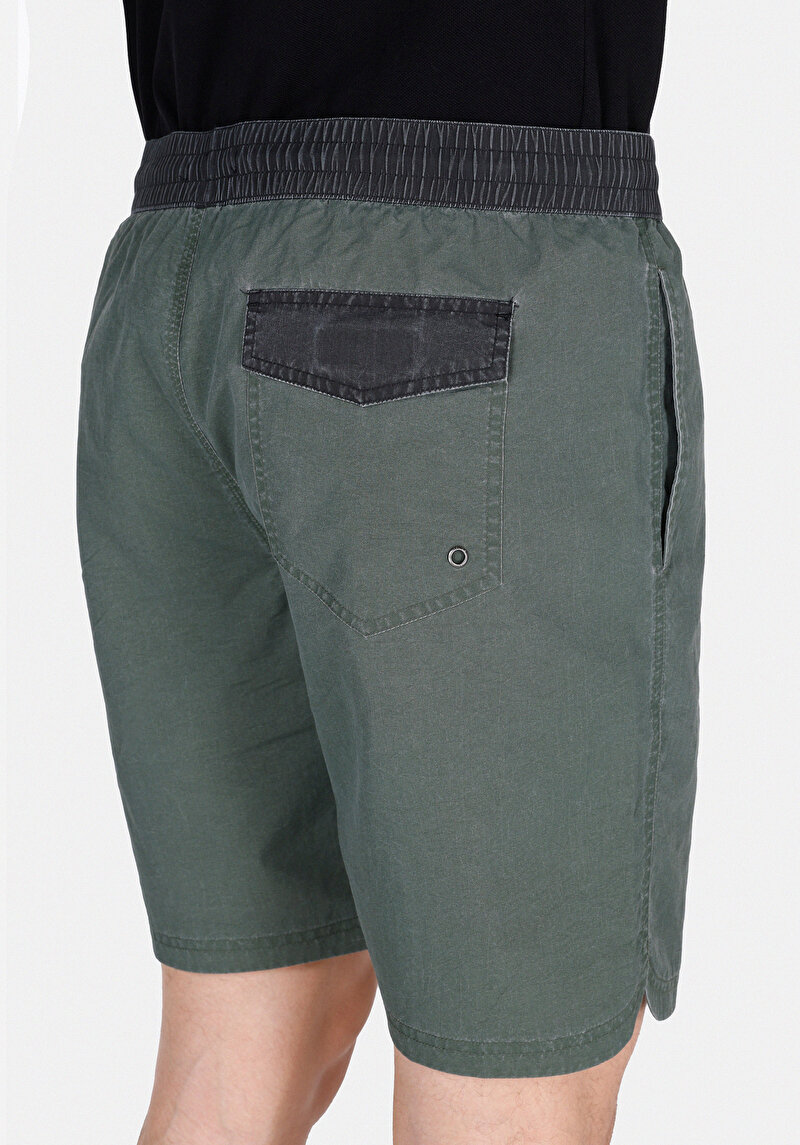 Показати інформацію про Шорти Пляжні Чоловічі Зелені  Cl1074691