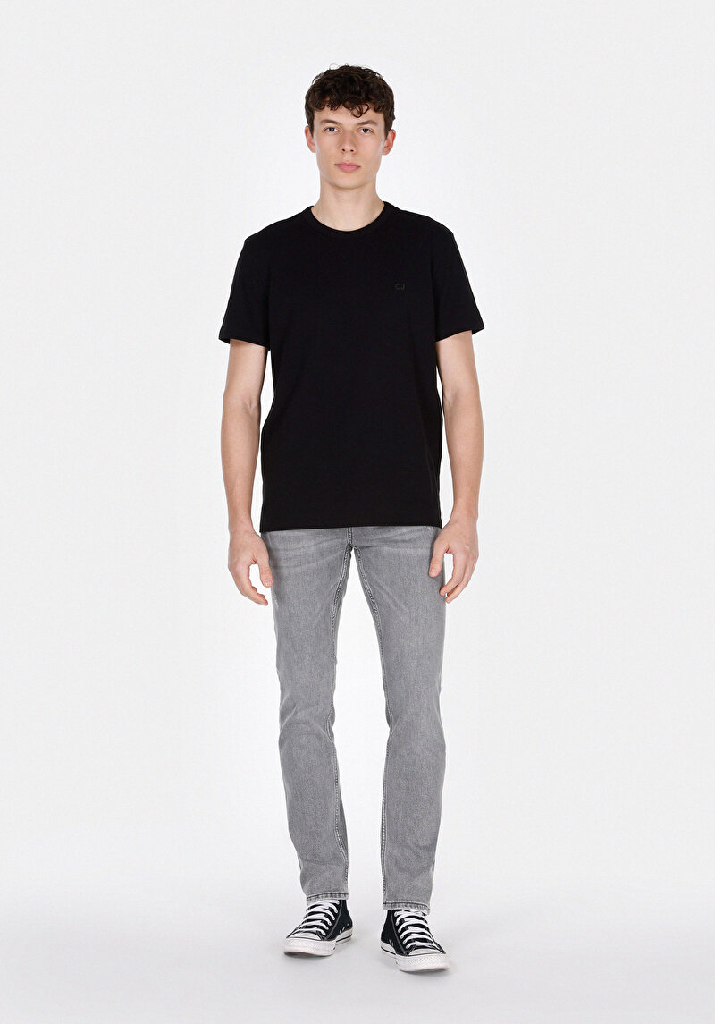 Зображення 044 Karl Джинси Чоловічі Чорні Прямого Крою Cl1074732