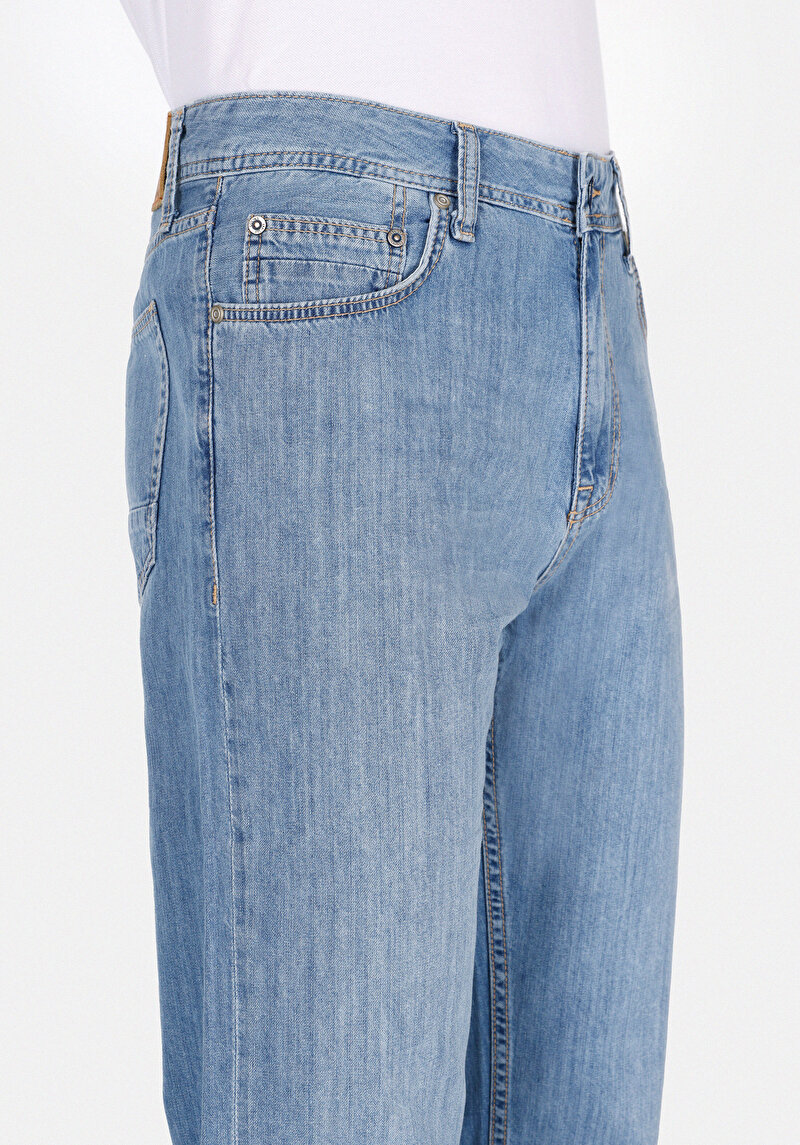 Зображення 045 David Джинси Чоловічі Блакитні Класичного Крою Cl1075172