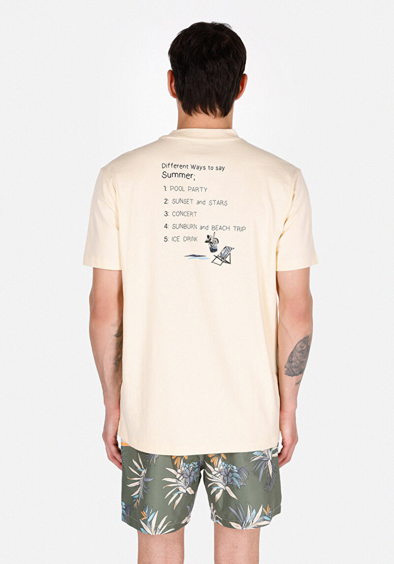 Показати інформацію про Футболка З Коротким Рукавом Чоловіча Жовта  Cl1074483