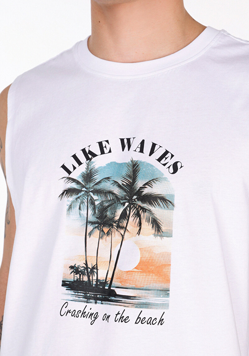 Показати інформацію про Майка Чоловіча Біла  Cl1075024