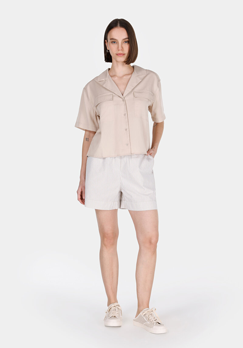 Зображення Шорти Жіночі Бежеві  Cl1074659