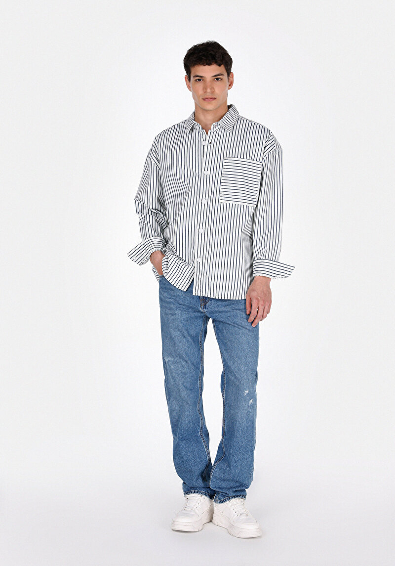 Показати інформацію про 051 Royal Сорочка З Довгим Рукавом Чоловіча   Cl1075128