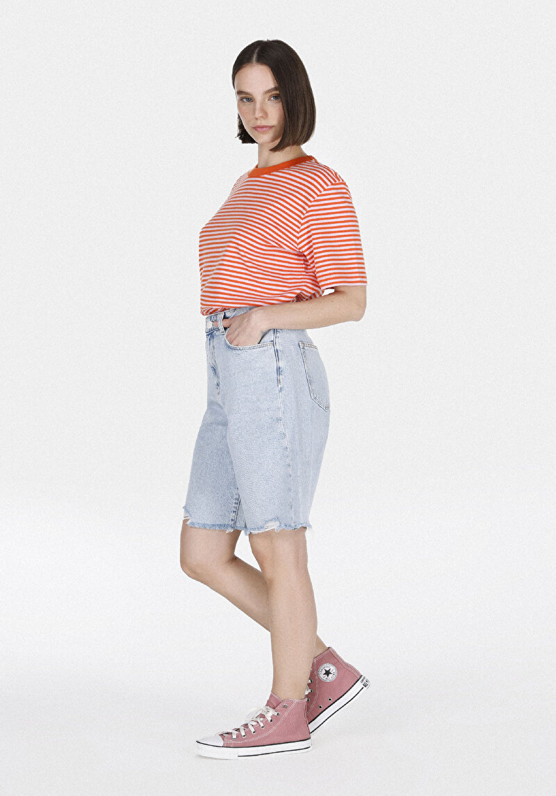 Показати інформацію про Шорти Жіночі Блакитні  Cl1074975