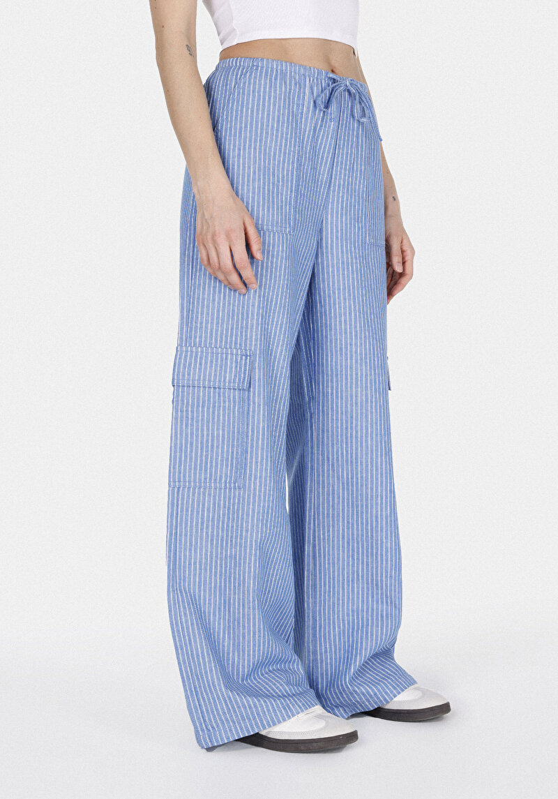 Зображення Брюки Жіночі Блакитні Cl1075035