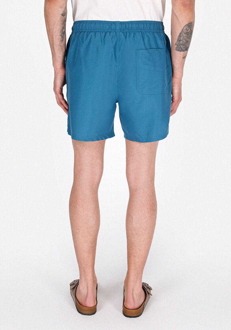 Показати інформацію про Шорти Пляжні Чоловічі Блакитні  Cl1075081