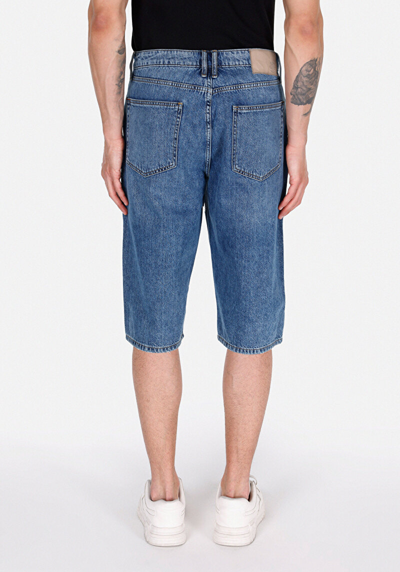 Показати інформацію про Шорти Чоловічі Блакитні  Cl1075176