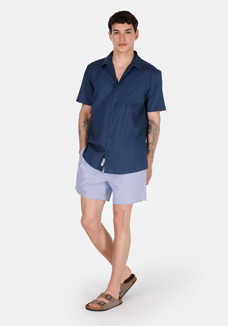 Зображення Шорти Пляжні Чоловічі Сині  Cl1072291