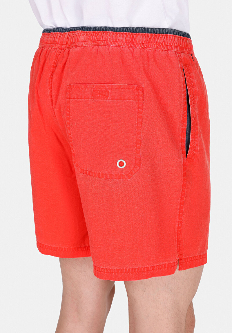 Показати інформацію про Шорти Пляжні Чоловічі Червоні  Cl1074688