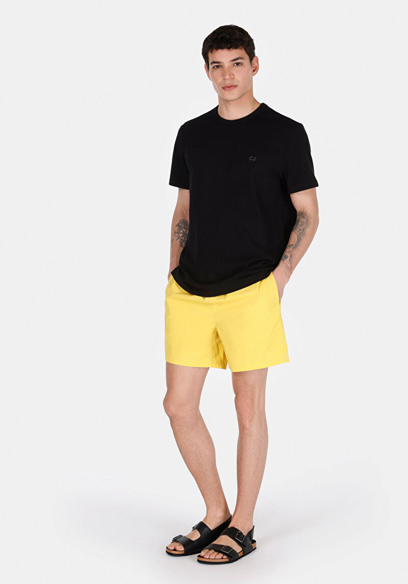 Показати інформацію про Шорти Пляжні Чоловічі Жовті  Cl1074688