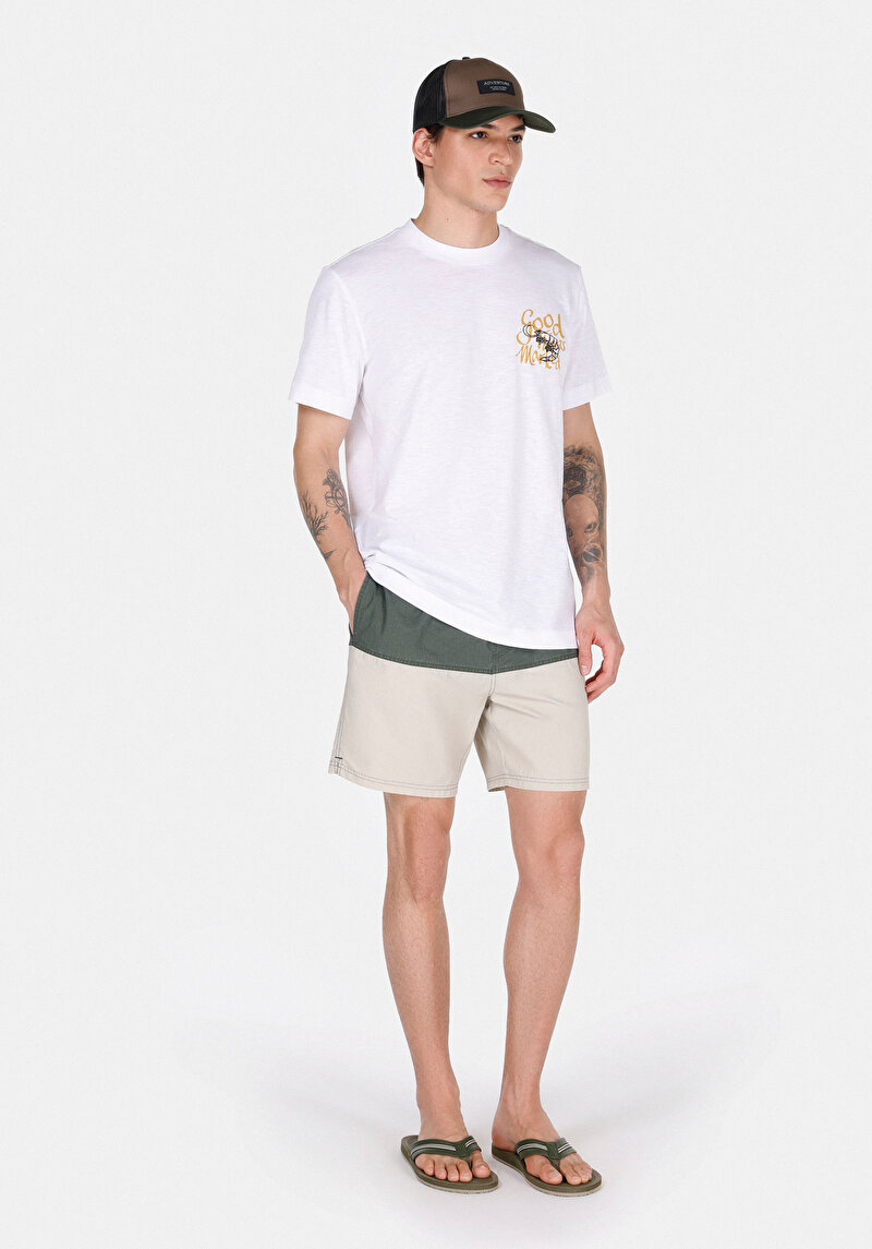 Зображення Шорти Пляжні Чоловічі Зелені Cl1074690