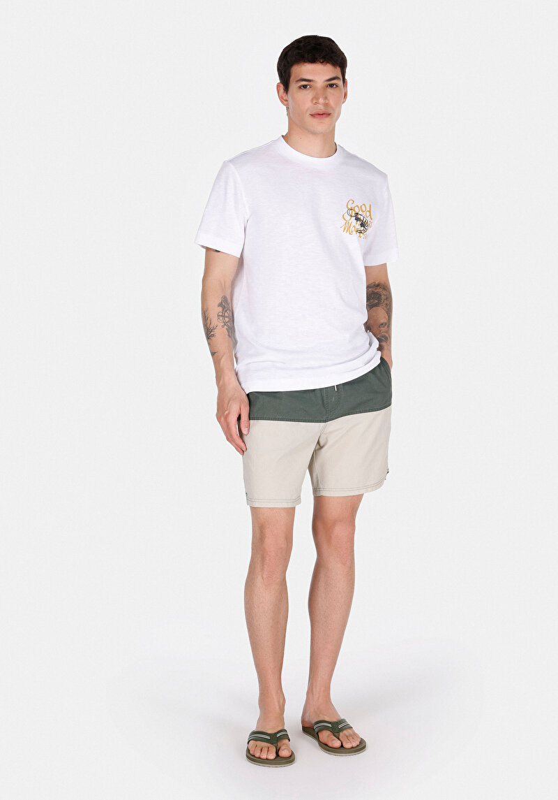 Показати інформацію про Шорти Пляжні Чоловічі Зелені  Cl1074690