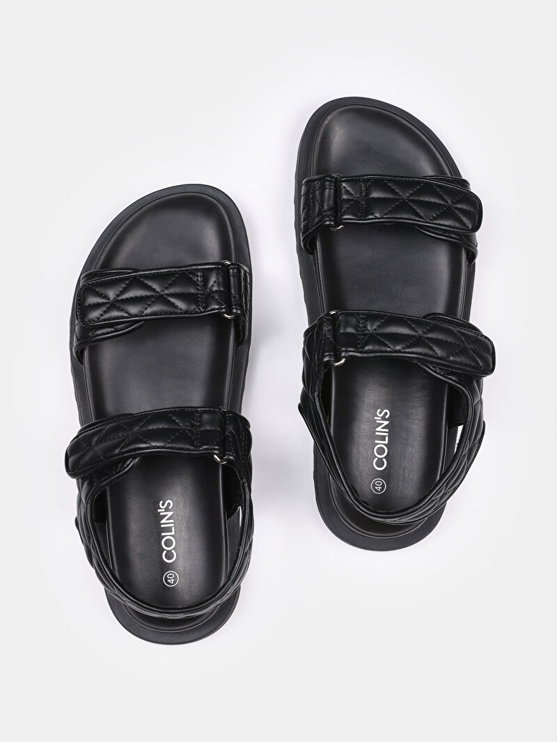 Показати інформацію про Сандалі Жіночі Чорні  Cl1074942