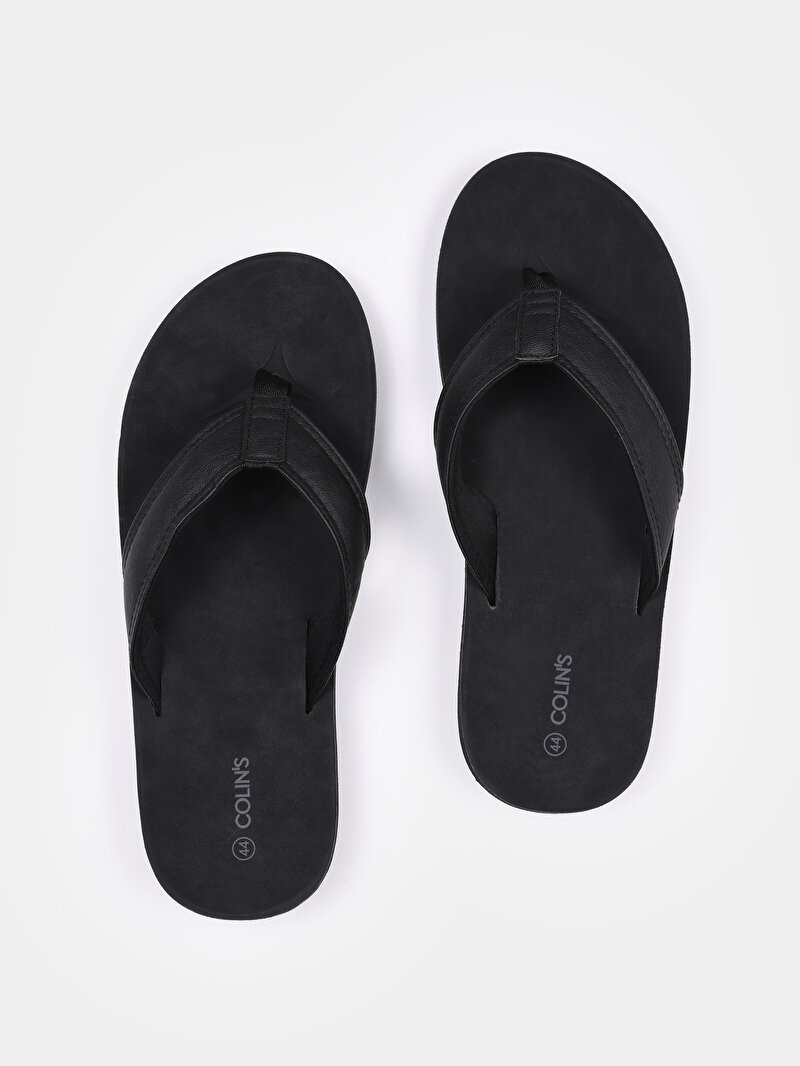 Зображення Шльопанці Чоловічі Чорні  Cl1075006