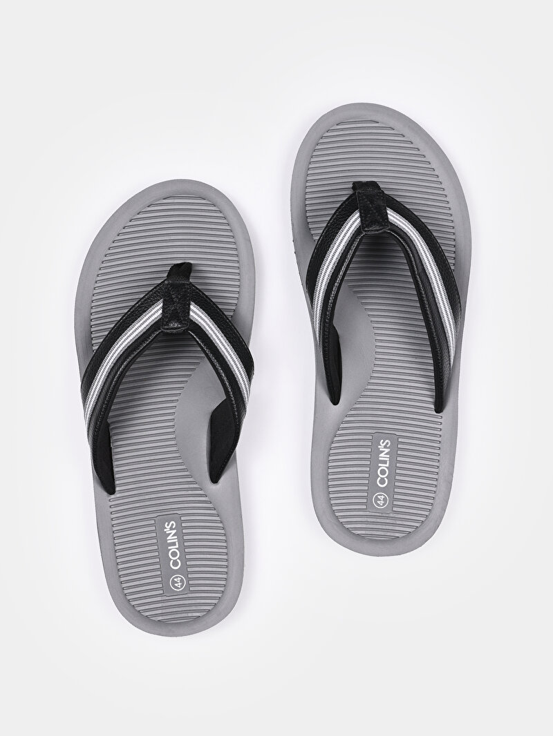 Зображення Шльопанці Чоловічі Сірі  Cl1075007