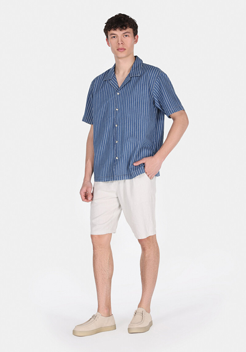 Зображення 145 Elias Сорочка З Коротким Рукавом Чоловіча Блакитна Cl1075129