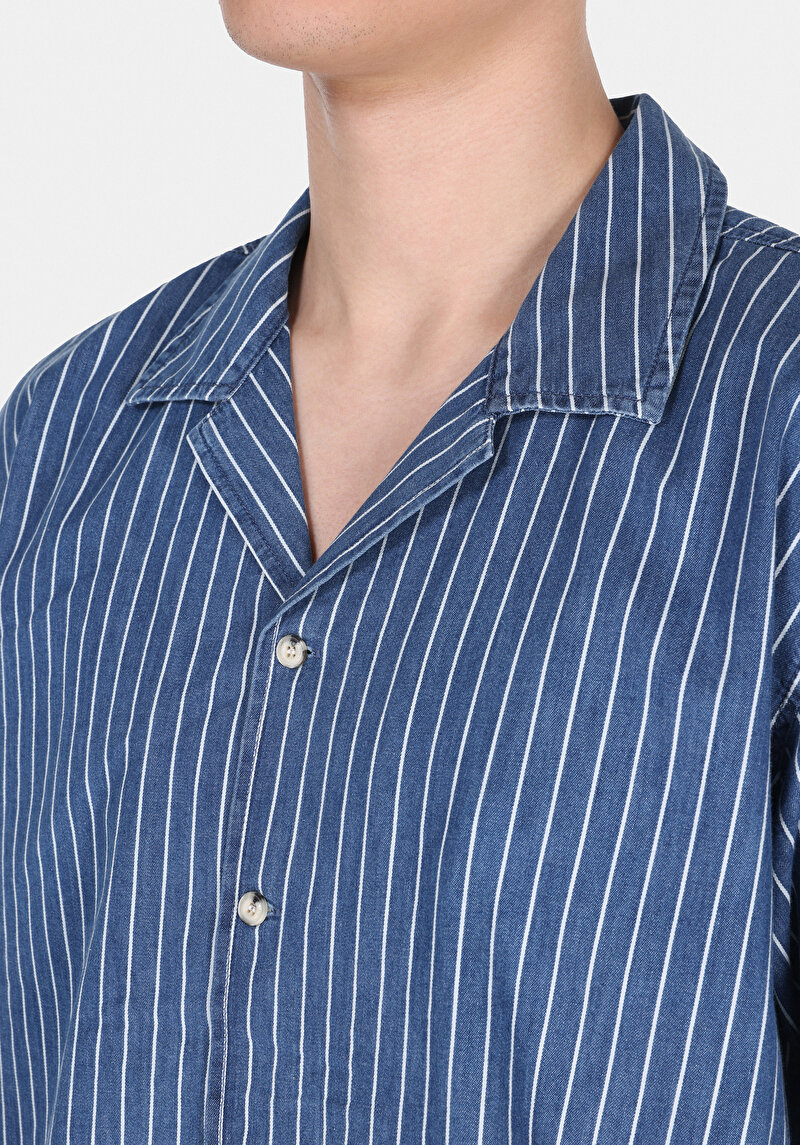 Зображення 145 Elias Сорочка З Коротким Рукавом Чоловіча Блакитна Cl1075129