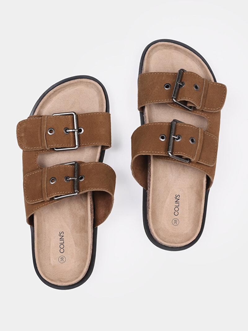 Зображення Шльопанці Жіночі Коричневі  Cl1074953