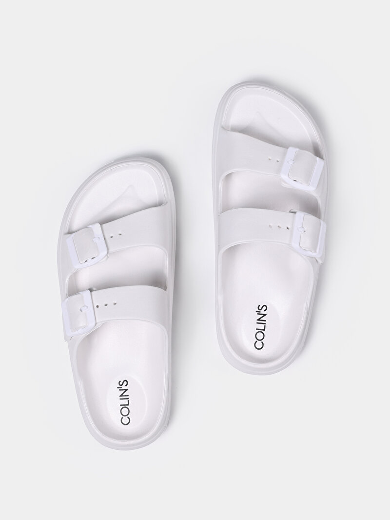 Зображення Шльопанці Жіночі Білі  Cl1074945