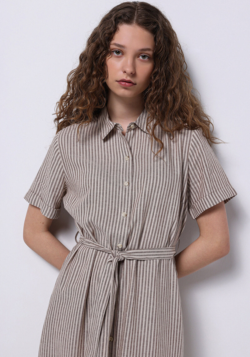 Показати інформацію про Сукня Жіноча Коричнева  Cl1068244