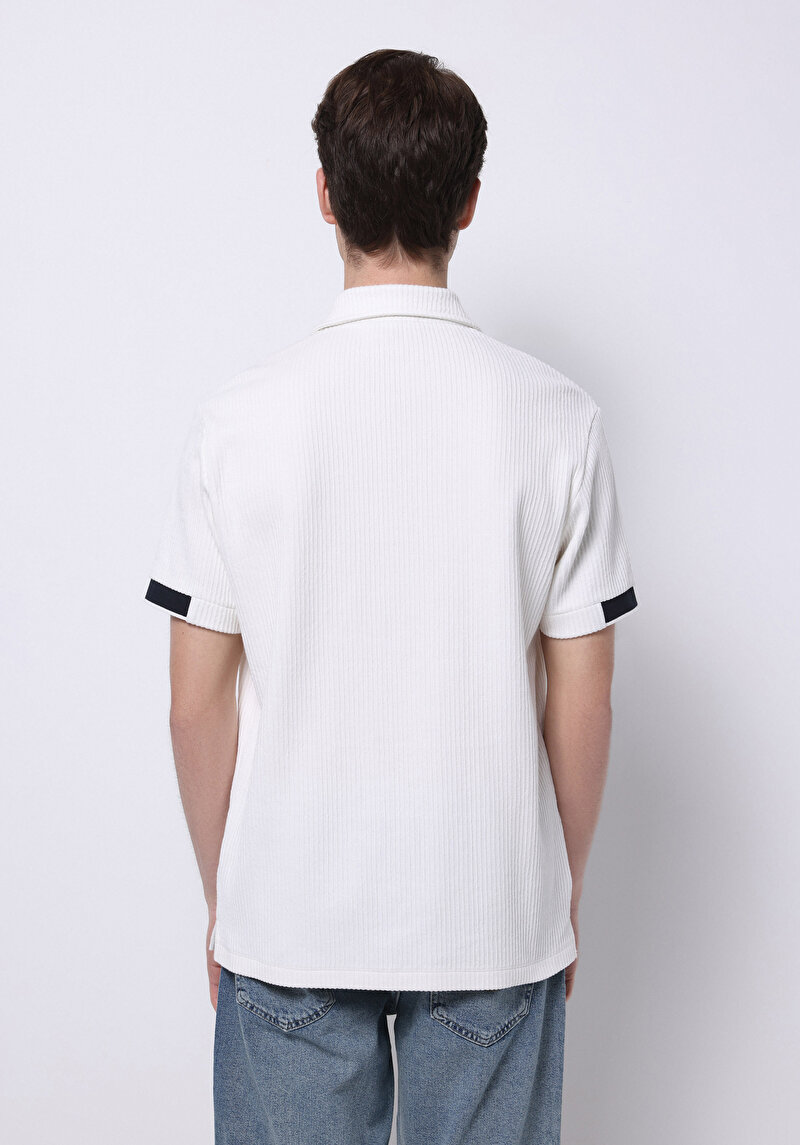 Показати інформацію про Поло З Коротким Рукавом Чоловіче Біле  Cl1073348