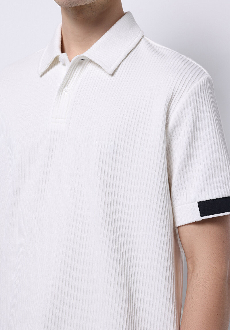 Показати інформацію про Поло З Коротким Рукавом Чоловіче Біле  Cl1073348