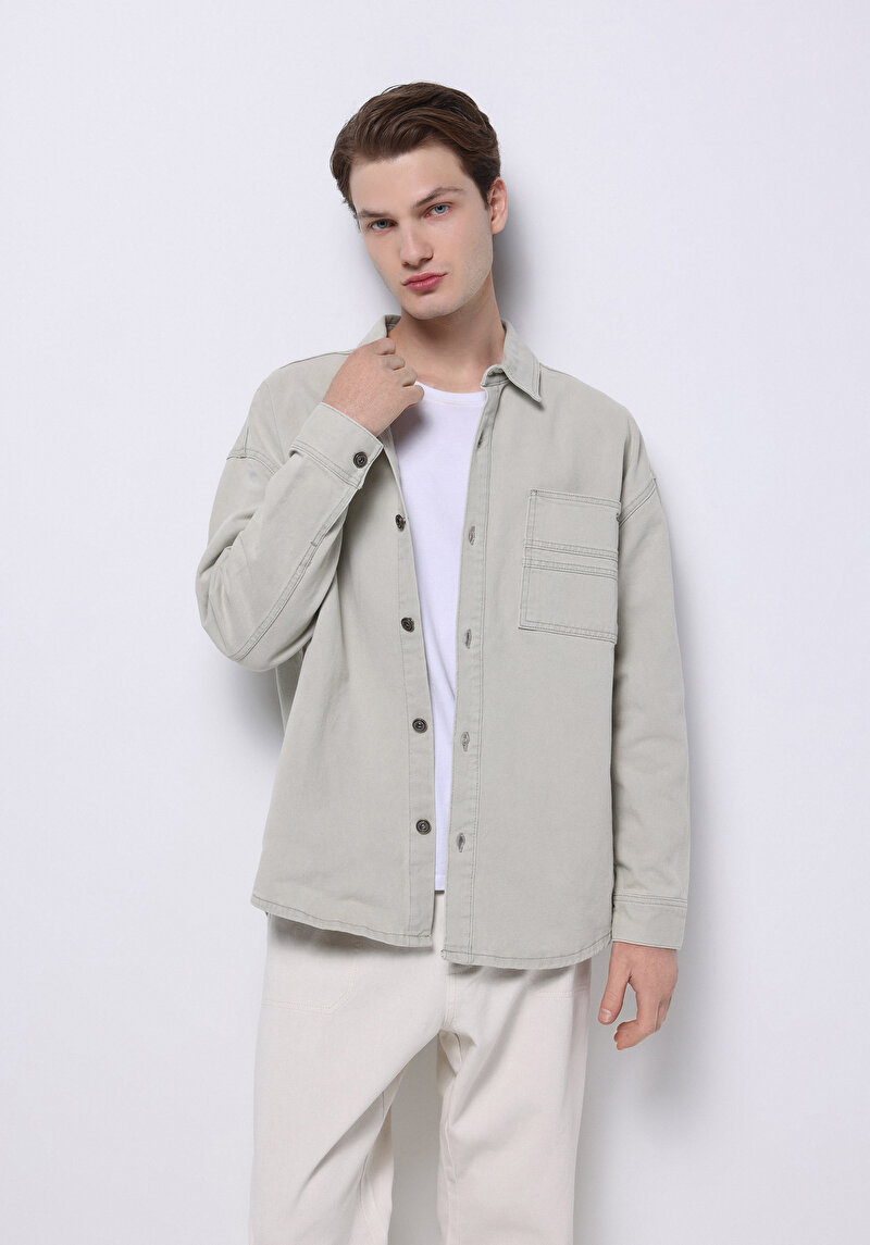 Зображення 051 Royal Сорочка З Довгим Рукавом Чоловіча Бежева Cl1074015