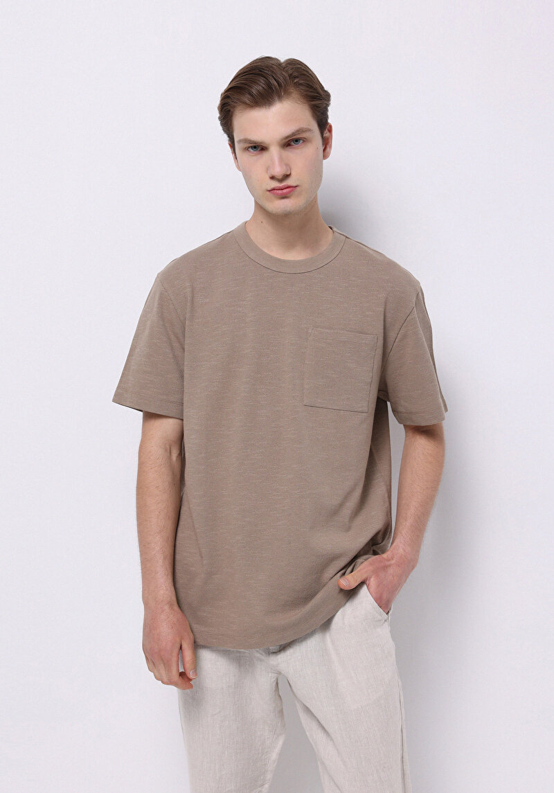 Зображення Футболка З Коротким Рукавом Чоловіча Сіра  Cl1074161