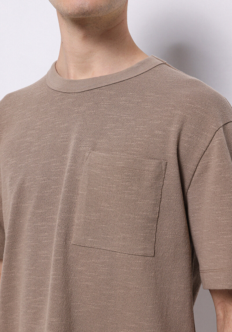 Показати інформацію про Футболка З Коротким Рукавом Чоловіча Сіра  Cl1074161