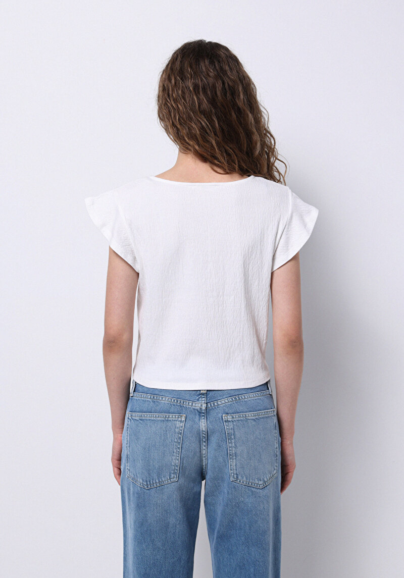 Зображення Сорочка З Коротким Рукавом Жіноча Біла Cl1074600