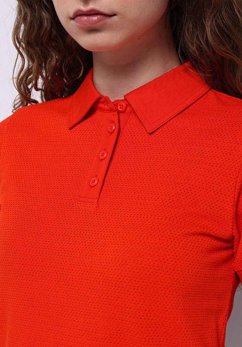 Показати інформацію про Поло З Коротким Рукавом Жіноче Червоне  Cl1074602