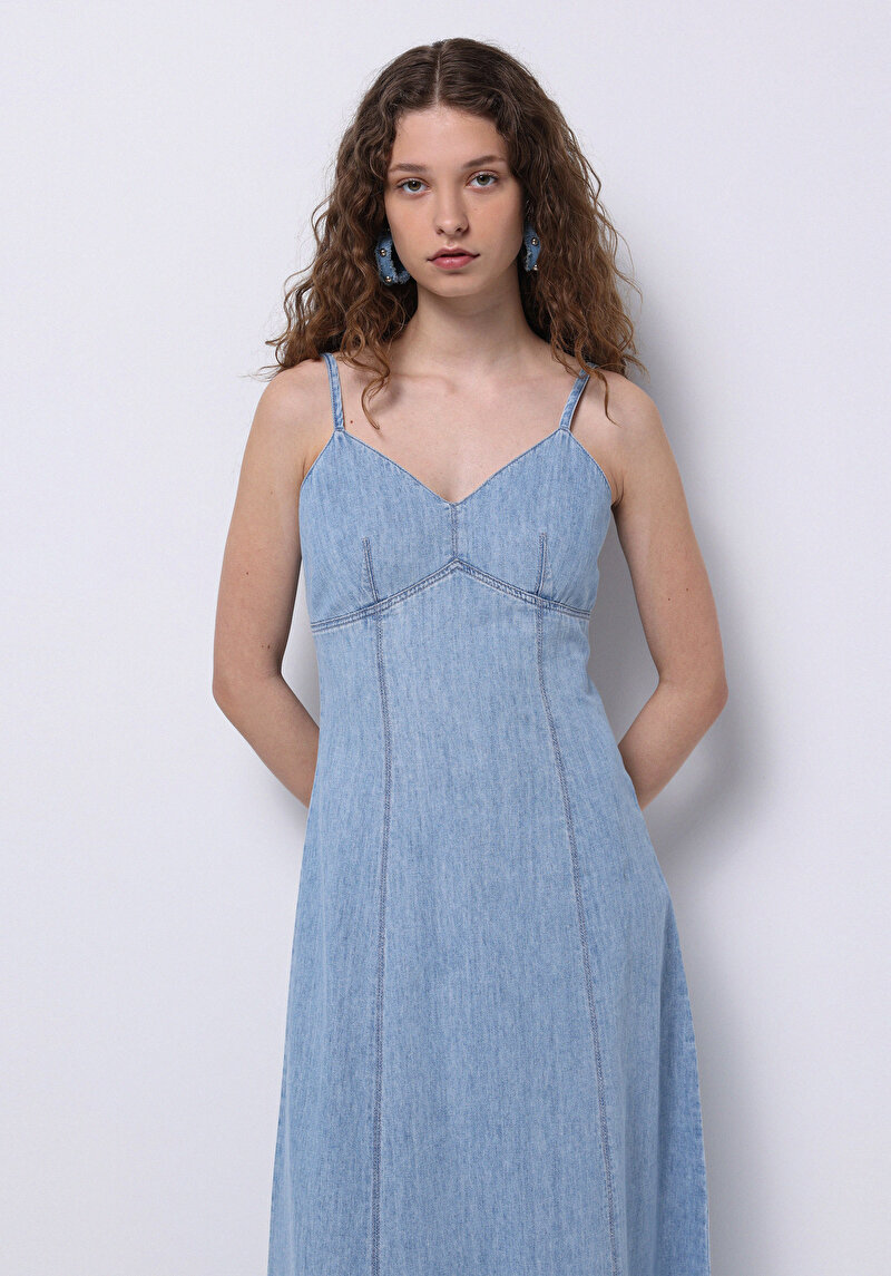 Показати інформацію про Сукня Жіноча Блакитна  Cl1074961