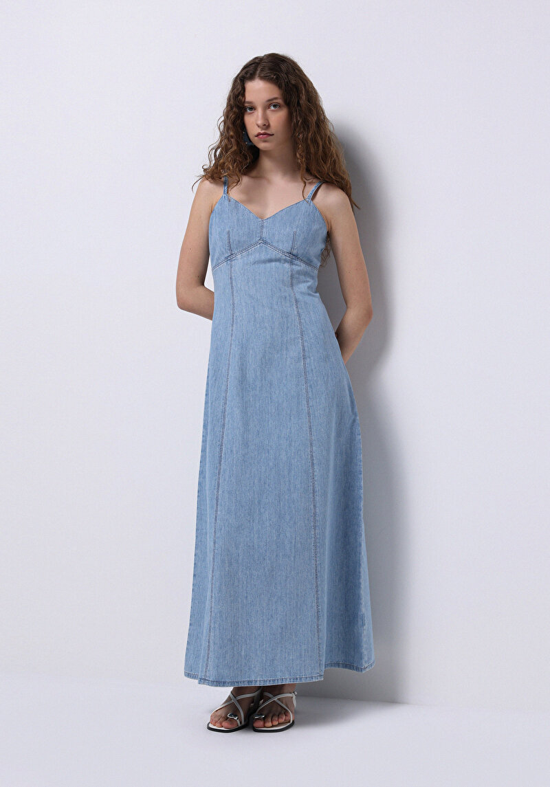 Показати інформацію про Сукня Жіноча Блакитна  Cl1074961