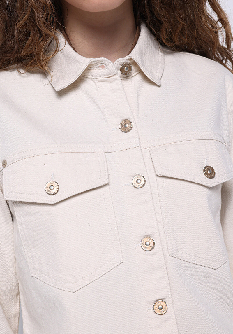 Показати інформацію про 480 Bovary Сорочка З Довгим Рукавом Жіноча Біла  Cl1074971