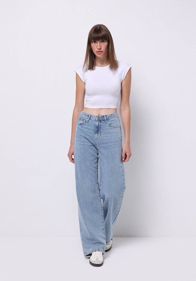 Зображення 970 Berry Джинси Жіночі Блакитні Класичного Крою Cl1075166