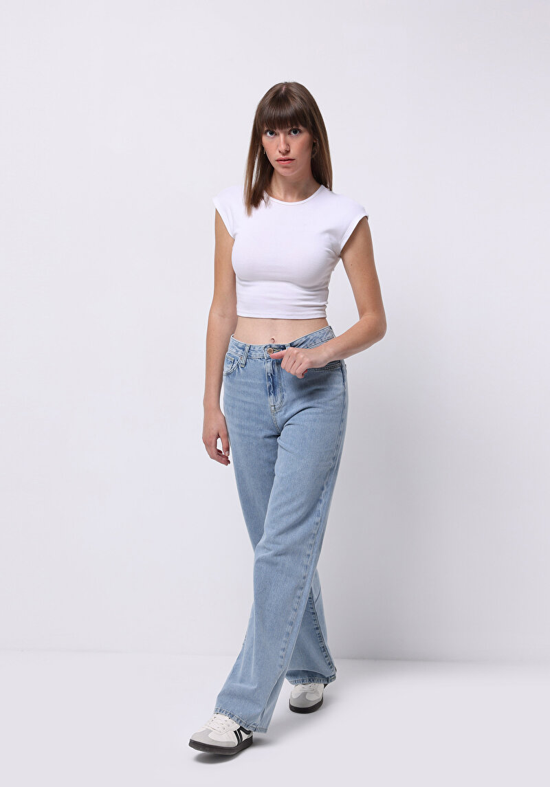 Зображення 970 Berry Джинси Жіночі Блакитні Класичного Крою Cl1075166