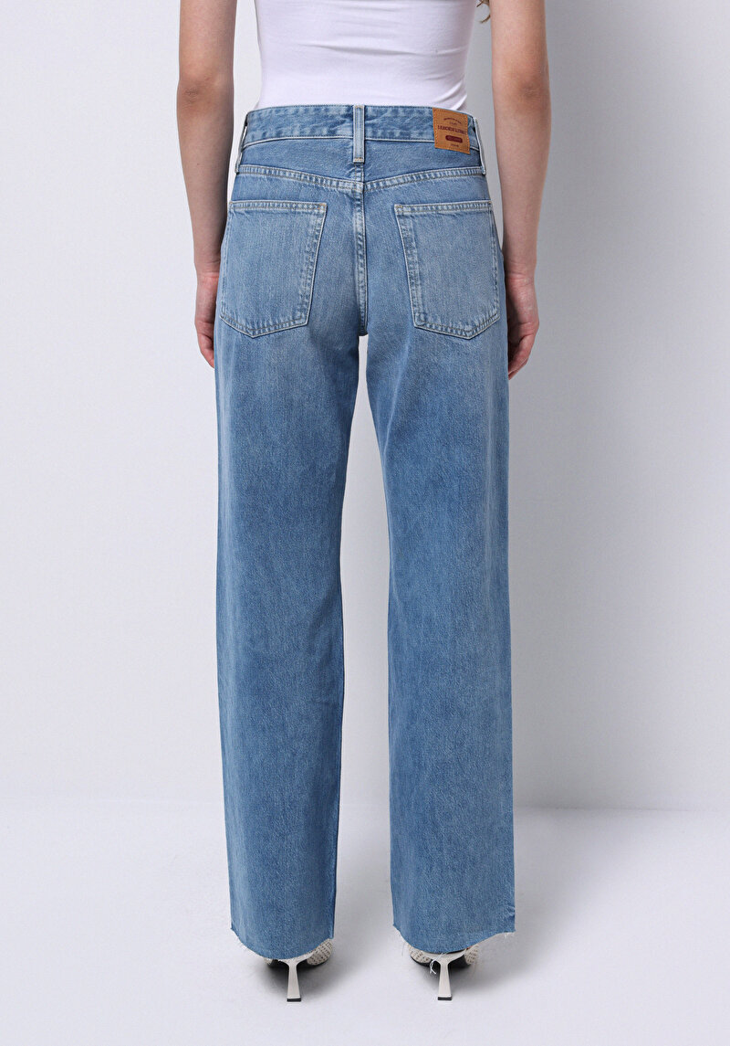 Зображення Джинси Жіночі Блакитні Прямого Крою Cl1075831