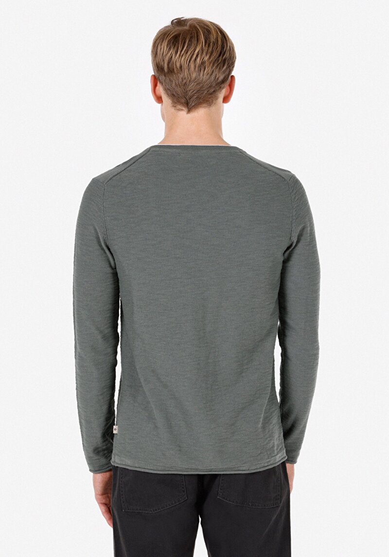 Показати інформацію про Светр Чоловічий Зелений  Cl1072755