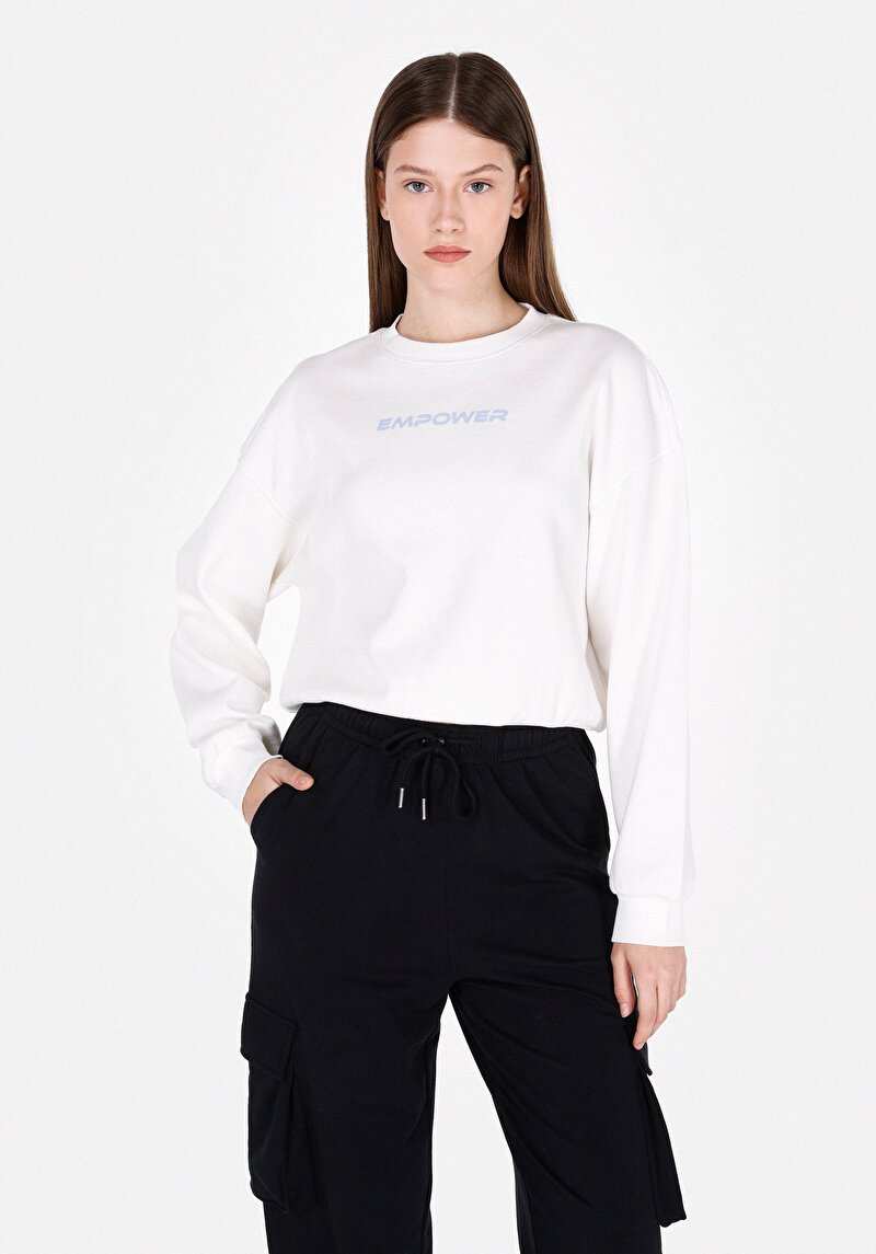 Зображення Толстовка Жіноча Біла  Cl1073251