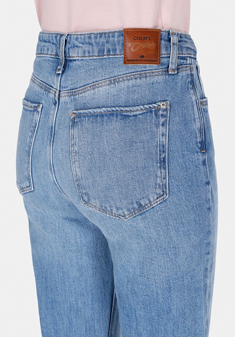 Показати інформацію про 891 Maya Джинси Жіночі Блакитні Вузького Крою Cl1073874