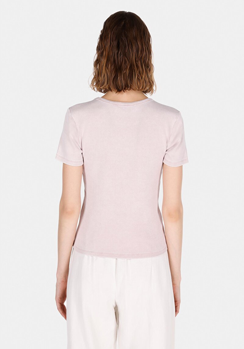 Показати інформацію про Блуза З Коротким Рукавом Жіночий Рожева  Cl1073924