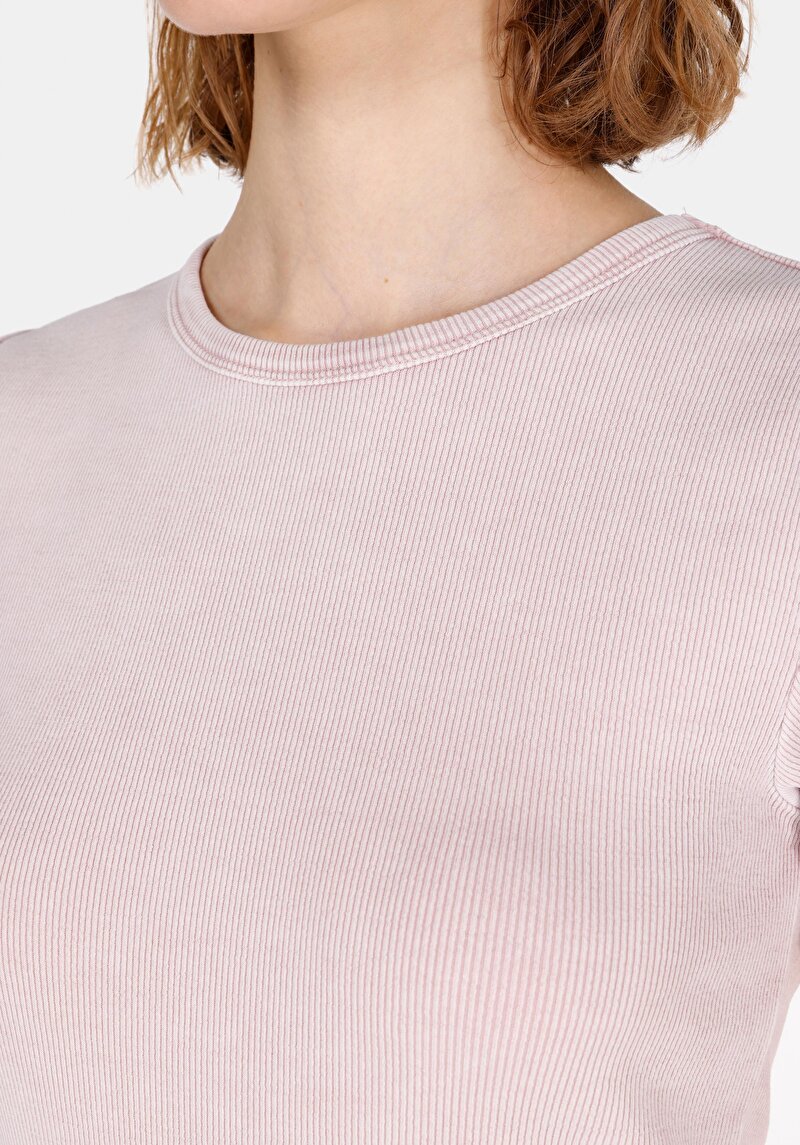 Показати інформацію про Блуза З Коротким Рукавом Жіночий Рожева  Cl1073924