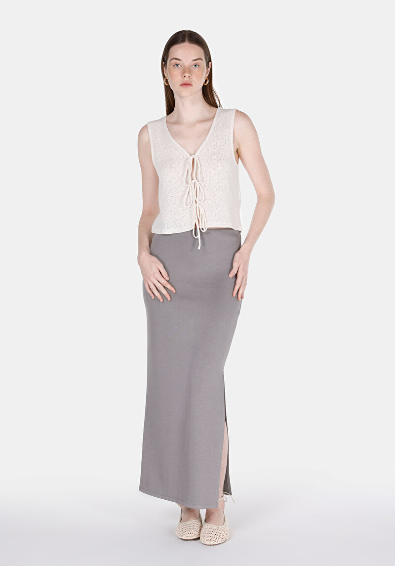 Зображення Спідниця Жіноча Сіра  Cl1073051