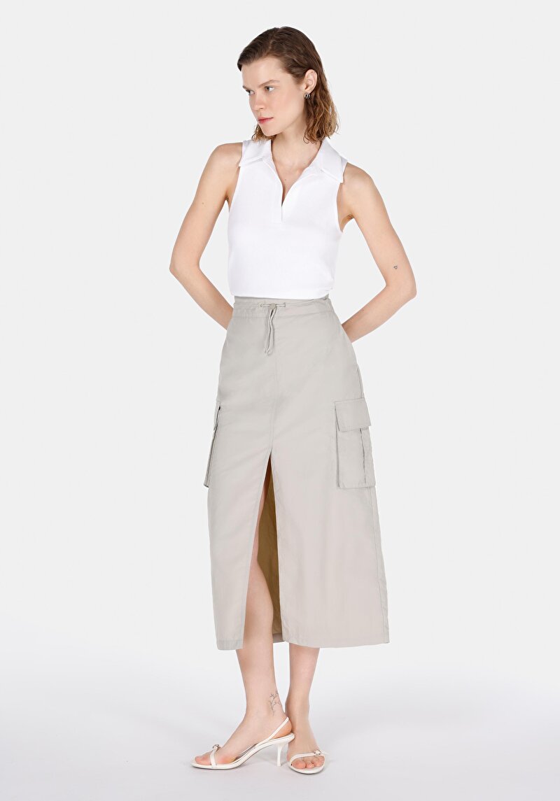 Показати інформацію про Спідниця Жіноча Сіра  Cl1073052