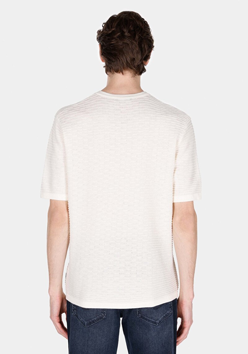 Показати інформацію про Светр Із Коротким Рукавом  Білий  Cl1073996