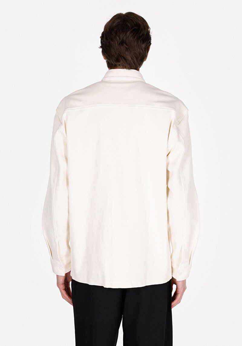 Показати інформацію про Сорочка З Довгим Рукавом Чоловіча Бежева  Cl1072021