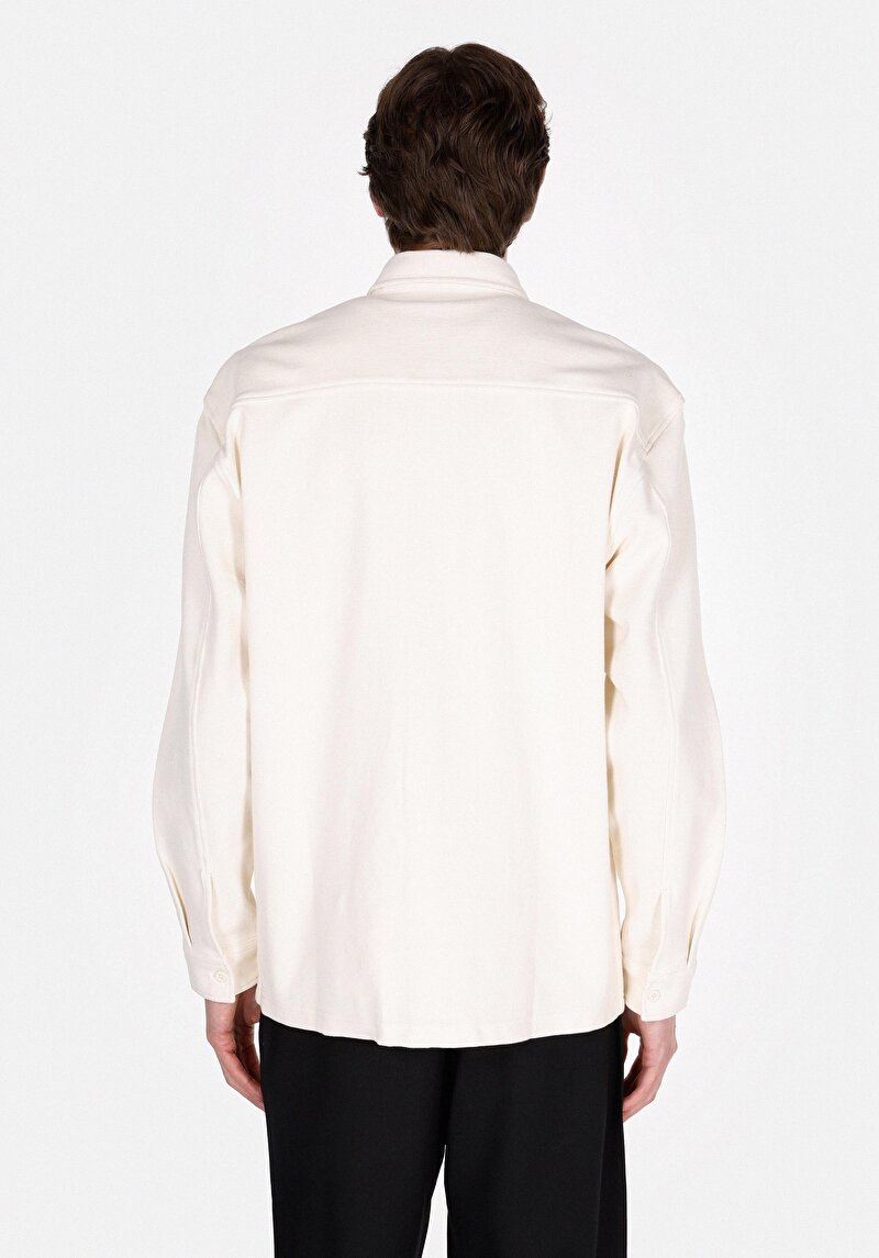 Зображення Сорочка З Довгим Рукавом Чоловіча Бежева Cl1072021