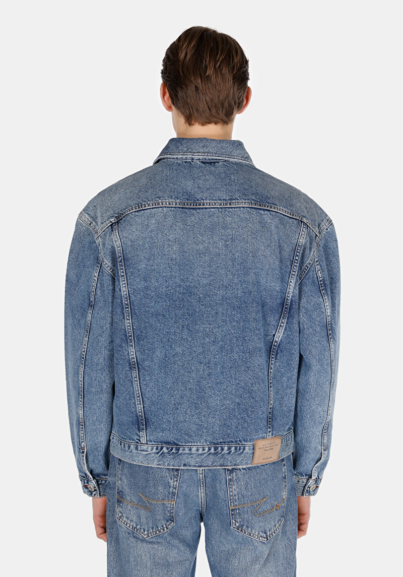 Показати інформацію про 139 Rico Піджак Чоловічий Блакитний  Cl1073476